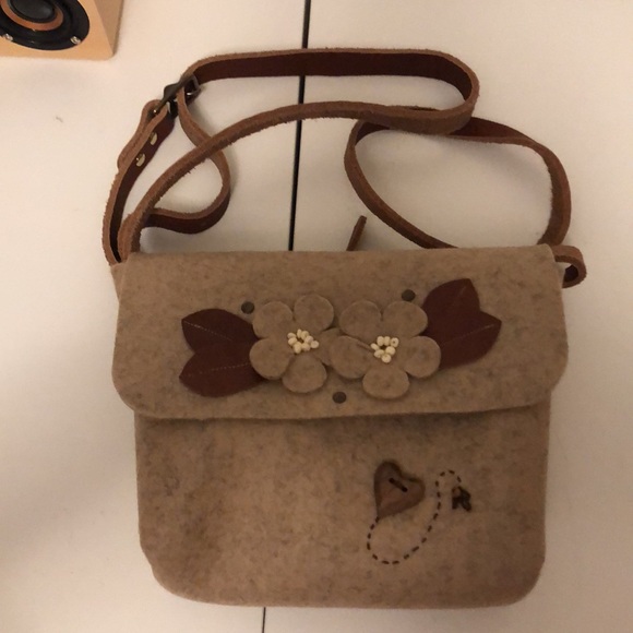 Etsy Felt Crossbody Bag - Picture 1 of 3